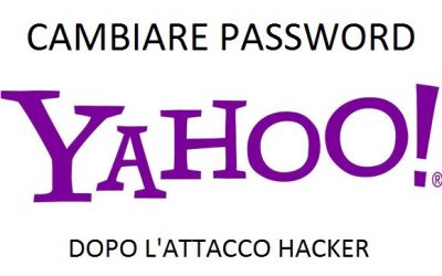 Cambiare la password dell’account Yahoo